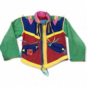 Vintage Nu Age Crew 90's Multicoloured jacket